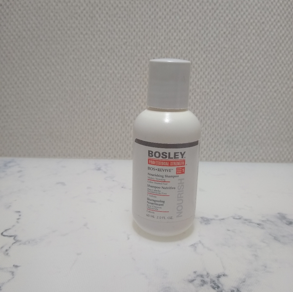 Bosley Professional Strength Nourishing Shampoo 2 Oz Travel Size